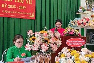 ĐẠI HỘI CHI BỘ MẦM NON EA KPAM LẦN THỨ VII, NHIỆM KỲ 2025 – 2027