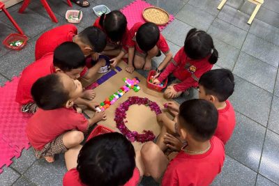 Hoạt động Làm quen chữ cái I T C cho trẻ 5 6 tuổi