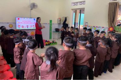 Sáng kiến Một số giải pháp mang dân ca đến gần hơn với trẻ mẫu giáo 5 – 6 tuổi nhằm nâng cao chất lượng giáo dục âm nhạc tại Trường Mầm non Ea Kpam” “